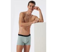 Trunks in melierter Optik Modell 'Piqué' M men Stein