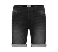 camel active Herren fleXXXactive® Sweat Denim Shorts Slim Fit Schwarz, menswear-34IN