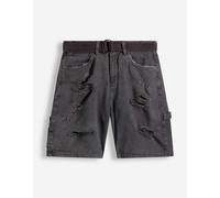 Shorts - Acid-Washed - Grau 30