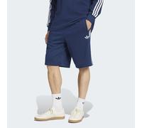 Shorts ADIDAS ORIGINALS "3-STREIFEN", Herren, Gr. L, N-Gr, night indigo, Obermaterial: 100% Baumwolle, Hosen Shorts, sportlicher Stil, für Straße und Zuhause, aus weichem French Terry (32322908-L) nig