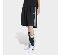 Shorts ADIDAS ORIGINALS "3-STREIFEN-JAQUARD JORTS", Damen, Gr. XL, N-Gr, schwarz, normal, gr., Obermaterial: 100% Polyester, Hosen Shorts (86674949-XL) schwarz, normal, gr.