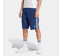 Shorts ADIDAS ORIGINALS "3-STRIPE SHORT", Damen, Gr. 3XL, N-Gr, blau (night indigo), Obermaterial: 100% Baumwolle, Hosen Shorts, Drei Streifen Sweat Shorts aus weichem French-Terry Material (69753625-
