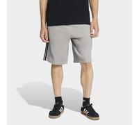 Shorts ADIDAS ORIGINALS "3-STREIFEN", Herren, Gr. M, N-Gr, medium grau heather, Obermaterial: 100% Baumwolle, Hosen Shorts, sportlicher Stil, für Straße und Zuhause, aus weichem French Terry (76921823