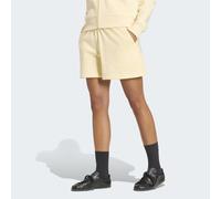 Shorts ADIDAS ORIGINALS "ESS FT", Damen, Gr. XL, N-Gr, warm vanilla, normal, gr., Obermaterial: 100% Baumwolle, Hosen Shorts (49228336-XL) warm vanilla, normal, gr.