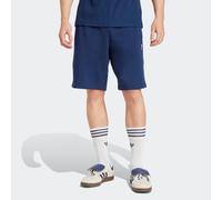 Shorts ADIDAS ORIGINALS "ESS SHO", Herren, Gr. S, N-Gr, blau (night indigo), Obermaterial: 100% Baumwolle, Hosen Shorts, Essential Sweat Shorts mit Logo, aus weichem French-Terry Material (99308911-S)