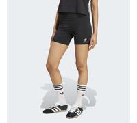 Shorts ADIDAS ORIGINALS "ESSENTIALS", Damen, Gr. S, N-Gr, schwarz (schwarz, normal, gr.), Obermaterial: 79% Polyester, 21% Elasthan, Hosen Shorts, sportlicher Stil, für Erwachsene, aus Polyester und E