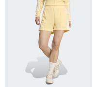 Shorts ADIDAS ORIGINALS "FB SHORT", Damen, Gr. L, N-Gr, orange tint, sanftes weiß, normal, gr., Obermaterial: 100% Polyester, Hosen Shorts, FIREBIRD Classic Short, locker geschnitten (78956137-L) oran