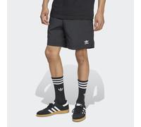 Shorts ADIDAS ORIGINALS "TREFOIL ESSENTIALS WOVEN", Herren, Gr. M, N-Gr, schwarz-weiß (schwarz, weiß, normal, gr.), Obermaterial: 100% Polyamid, Hosen Shorts (89054140-M) schwarz, weiß, normal, gr.