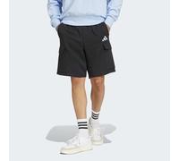 Shorts ADIDAS SPORTSWEAR "ESSENTIALS FEEL COZY", Herren, Gr. XL, N-Gr, schwarz (schwarz, weiß, normal, gr.), Obermaterial: 70% Baumwolle, 30% Polyester, Hosen Shorts (20475745-XL) schwarz, weiß, norma