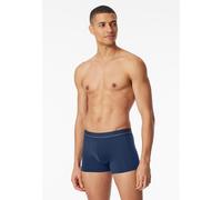Boxershorts SCHIESSER ""Pure Micro"" Gr. 9, blau (admiral) Herren Unterhosen (23438702-9) admiral