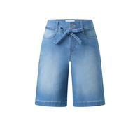 Shorts AENGELS "AENGELS LIA CITY", Damen, Gr. 46, Normalgrößen, light blau used, 89% Baumwolle, 8% Polyester, 3% Elasthan, unifarben, normal, Hosen Shorts (72634908-46) light blau used