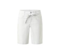Shorts AENGELS "AENGELS Wide Leg Short Belt", Damen, Gr. 36, Normalgrößen, weiß (blau), 89% Baumwolle, 8% Polyester, 3% Elasthan, unifarben, relaxed fit, Hosen Shorts (67556417-36) blau
