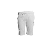 Shorts AHORN SPORTSWEAR, Herren, Gr. XXL, EURO-Größen, grau, 80% Baumwolle, 20% Polyester, bestickt, kurz, Hosen Shorts, mit Logo-Stickerei (49670210-XXL) grau