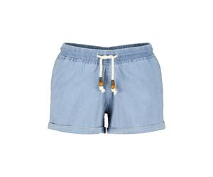 Shorts ALIFE & KICKIN, Damen, Gr. M, Normalgrößen, light denim, 98% Baumwolle, 2% Elasthan, Hosen Shorts, leichte Kurzhose aus Baumwoll-Materialmix mit Stretch (41017529-M) light denim
