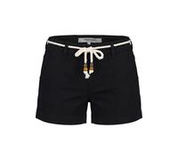 Shorts ALIFE & KICKIN, Damen, Gr. M, Normalgrößen, schwarz (moonless), 95% Baumwolle, 5% Elasthan, Hosen Shorts, leichte Kurzhose aus Baumwoll-Materialmix mit Regular Fit (24858766-M) moonless