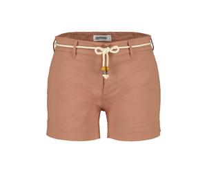 Shorts ALIFE & KICKIN "Damen JuleAK A Shorts, kurze Hose", Damen, Gr. M, Normalgrößen, braun (italian clay), 98% Baumwolle, 2% Elasthan, Hosen Shorts (21648254-M) italian clay