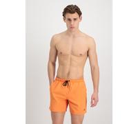 Shorts ALPHA INDUSTRIES "Basic Swim Short", Herren, Gr. XXL, Normalgrößen, orange (alpha orange), Obermaterial: 100% Polyester, Futter: 100% Polyester, Hosen Shorts (46480542-XXL)