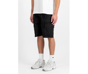 Shorts ALPHA INDUSTRIES "Battalion Short", Herren, Gr. 36, Normalgrößen, schwarz, Obermaterial: 100% Baumwolle, Hosen Shorts (15678714-36) schwarz