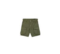 Alpha Industries Canvas Cargo Shorts 38 Dark Olive