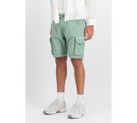 Alpha Industries Shorts Crew Slim Damen frost grün Größe 34