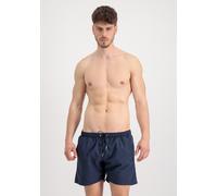 Shorts ALPHA INDUSTRIES "Hydrochromic AOP Swimshort", Herren, Gr. XL, Normalgrößen, blau (rep.blau), Obermaterial: 100% Polyester, Futter: 100% Polyester, Hosen Shorts (43380153-XL)