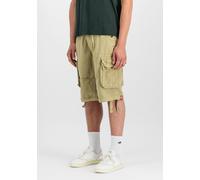 Shorts ALPHA INDUSTRIES "Jet Short", Herren, Gr. 34, Normalgrößen, grün (light olive), Obermaterial: 100% Baumwolle, Hosen Shorts (69777120-34) light olive