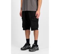 Shorts ALPHA INDUSTRIES "Manoeuvre Short", Herren, Gr. 33, Normalgrößen, schwarz, Obermaterial: 100% Baumwolle, Hosen Shorts (95363064-33) schwarz