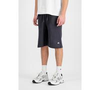 Shorts ALPHA INDUSTRIES "Waffle SL Shorts", Herren, Gr. S, Normalgrößen, grau (ultra navy), Obermaterial: 100% Baumwolle, Hosen Shorts (96468008-S) ultra navy