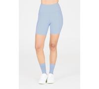 Shorts ATHLECIA "Aliya", Damen, Gr. 34, EURO-Größen, blau (hellblau), 75% Polyamid, 25% Elasthan, unifarben, kurz, Hosen Shorts, Mit Quick-Dry-Funktion (30301702-34) hellblau