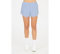 Shorts ATHLECIA "Arilay", Damen, Gr. 42, EURO-Größen, blau (hellblau), 91% Polyester, 9% Elasthan, unifarben, kurz, Hosen Shorts, mit bequemem 4-Wege-Stretch (58002742-42) hellblau
