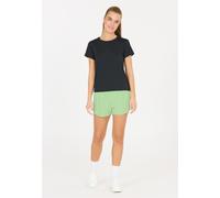 Shorts ATHLECIA "Arilay", Damen, Gr. 46, EURO-Größen, grün (limette), 91% Polyester, 9% Elasthan, unifarben, kurz, Hosen Shorts, mit bequemem 4-Wege-Stretch (76007852-46) limette