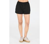 Shorts ATHLECIA "Crecy", Damen, Gr. 36, EURO-Größen, schwarz, 50% Baumwolle, 48% Polyester, 2% Elasthan, unifarben, kurz, Hosen Shorts, aus robustem und atmungsaktivem Material (50028044-36) schwarz