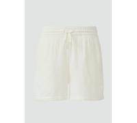 QS Damen 2165937 Shorts, Ecru, 34