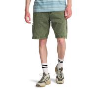 Shorts BILLABONG "Bad Dog Workwear", Herren, Gr. 34L, moss grün, Obermaterial: 75% Walkfrottier, 25% Walkfrottier;, Hosen Shorts (25594112-34) moss grün