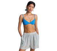 Shorts BILLABONG "Boyfriend", Damen, Gr. L, Normalgrößen, beige (twilight blau), Obermaterial: 55% Baumwolle, 45% Viskose., Hosen Shorts (90742129-L) twilight blau
