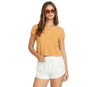 Shorts BILLABONG "Road Trippin", Damen, Gr. XL, weiß, Obermaterial: 60% Walkfrottier, 40% Viskose;, Hosen Shorts (50151301-XL) weiß