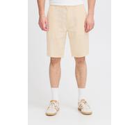 Shorts BLEND "BHBilly", Herren, Gr. XL, US-Größen, bleached sand, 55% Leinen, 45% Viskose, unifarben, Basic, comfort fit normal, Hosen Shorts, Casual Shorts aus Leinenmix (93854808-XL) bleached sand