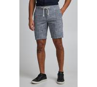 Shorts BLEND "BHBones", Herren, Gr. L, US-Größen, navy, Web, 100% Baumwolle, unifarben, normal kurz, Hosen Shorts, Chino Shorts aus Leinenqualität (12981858-L) navy