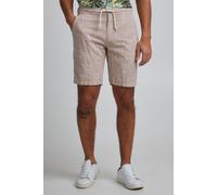 Shorts BLEND "BHBones", Herren, Gr. M, US-Größen, sand braun, Web, 100% Baumwolle, unifarben, normal kurz, Hosen Shorts, Chino Shorts aus Leinenqualität (81503821-M) sand braun