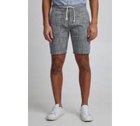 Shorts BLEND "BHBones", Herren, Gr. S, US-Größen, schwarz, Web, 100% Baumwolle, unifarben, normal kurz, Hosen Shorts, Chino Shorts aus Leinenqualität (59767132-S) schwarz