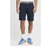 Shorts BLEND "BHBruno", Herren, Gr. 3XL, US-Größen, navy, Web, 97% Baumwolle, 3% Elasthan, unifarben, regular fit kurz, Hosen Shorts, Chino Shorts mit Gürtel (83322853-XXXL) navy