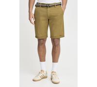 Shorts BLEND "BHBruno", Herren, Gr. S, US-Größen, braun (sand braun), Web, 97% Baumwolle, 3% Elasthan, unifarben, regular fit kurz, Hosen Shorts, Chino Shorts mit Gürtel (13331468-S) sand braun