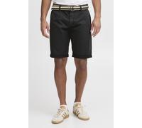 Blend BHBruno Herren Chino Shorts Bermuda Kurze Hose mit Gürtel Stretch Eingrifftaschen Baumwollmischung Regular fit, Größe:XL, Farbe:Black (70155)