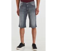 Shorts BLEND "BHDenon", Herren, Gr. L, US-Größen, blau (denim grau), Web, 98% Baumwolle, 2% Elasthan, unifarben, regular fit kurz, Hosen Shorts, Stilvolle Bermuda Jeans Shorts (59497217-L) denim grau