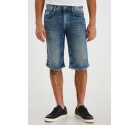 Jeansshorts BLEND "Jeansshorts BHDenon", Herren, Gr. XL, N-Gr, blau (denim middleblau), Obermaterial: 98% Baumwolle CO. 2% Elasthan EL., Jeans Jeansshorts (16670754-XL) denim middleblau