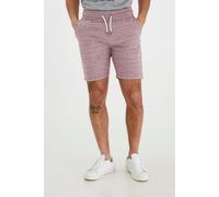 Shorts BLEND "BHHenno", Herren, Gr. XXL, US-Größen, wine rot, Sweatware, 60% Baumwolle, 40% Polyester, regular fit kurz, Hosen Shorts, Kurze Hose mit Gummi-Patch (93305533-XXL) wine rot