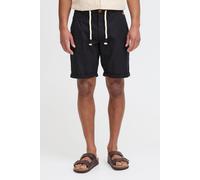 Blend BHLias Herren Leinenshorts Kurze Leinenhose Bermuda Eingrifftaschen Gürtelschlaufen Leinenmix Regular fit, Größe:3XL, Farbe:Black (70155)