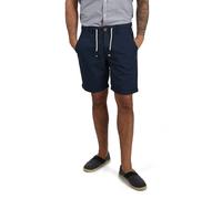 Shorts BLEND "BHLias", Herren, Gr. XL, US-Größen, navy, 55% Leinen, 45% Baumwolle, unifarben, regular fit kurz, Hosen Shorts, Chino Shorts aus Leinenmix (55238855-XL) navy