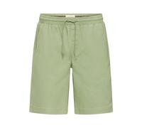 Shorts BLEND "BHMARCO REG PULL ON SHORTS", Herren, Gr. XL, N-Gr, grün (oil grün), Web, Obermaterial: 98% Baumwolle, 2% Elasthan, unifarben, regular fit, Hosen Shorts (35584358-XL) oil grün