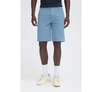 Shorts BLEND "BHMASON SLIM/REG CHINO SHORTS", Herren, Gr. L, N-Gr, copen blau, Web, Obermaterial: 98% Baumwolle, 2% Elasthan, unifarben, regular fit, Hosen Shorts (11027901-L) copen blau